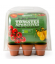 MINI-SERRE PLASTIQUE RECYCLÉ - GRAINES DE tomates - RADIS ET CAPUCINE