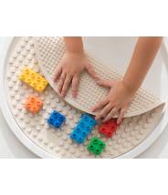 BUILDING BLOCK Lego "Brun" pour PlayTRAY - Inspire my play