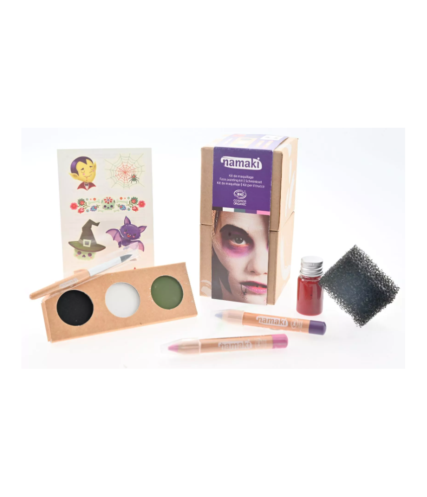 Box monde des horreurs, Maquillage bio Halloween - Namaki