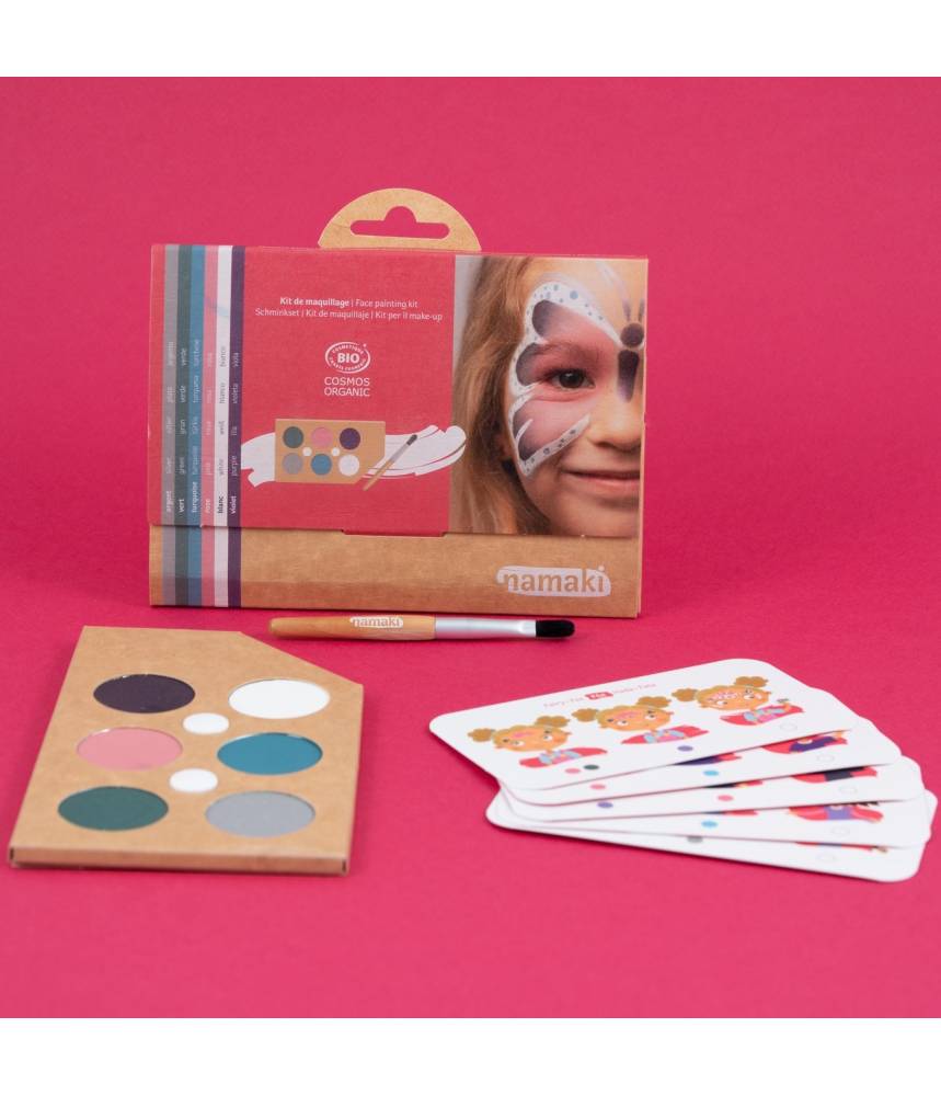 Kit 6 couleurs monde enchantée, Maquillage bio déguisement - Namaki