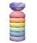 1 édition limitée offerte + 6 Pierres pastel de motricité empilables arc-en-ciel Stapelstein