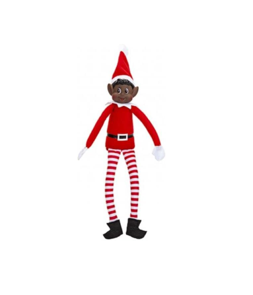 Garçon peau noire- lutin de Noël - Elf on the shelf