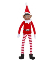 Garçon peau marron- lutin de Noël - Elf on the shelf