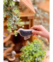 Oiseaux galets tactiles - Yellow door