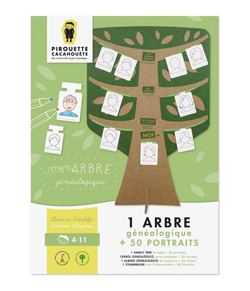 MON ARBRE GÉNÉALOGIQUE - Pirouette Cacahouète