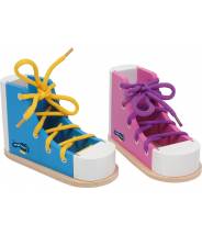 Chaussures à lacer colorées