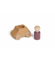 Voiture en bois ocre LUBULONA
