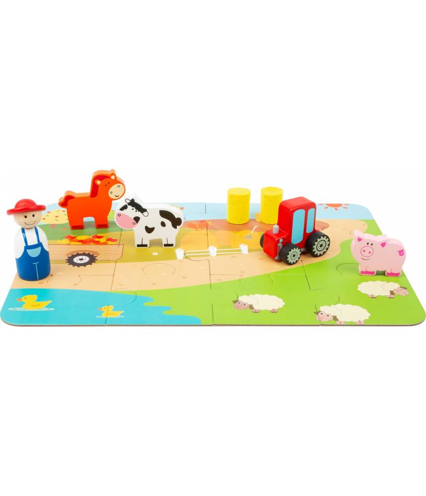 Set de jeu dans sa valise "Ferme"
