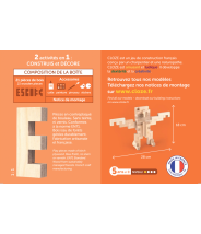 Kit Créatif Perroquet - CLOZE - JEU DE CONSTRUCTION EN BOIS