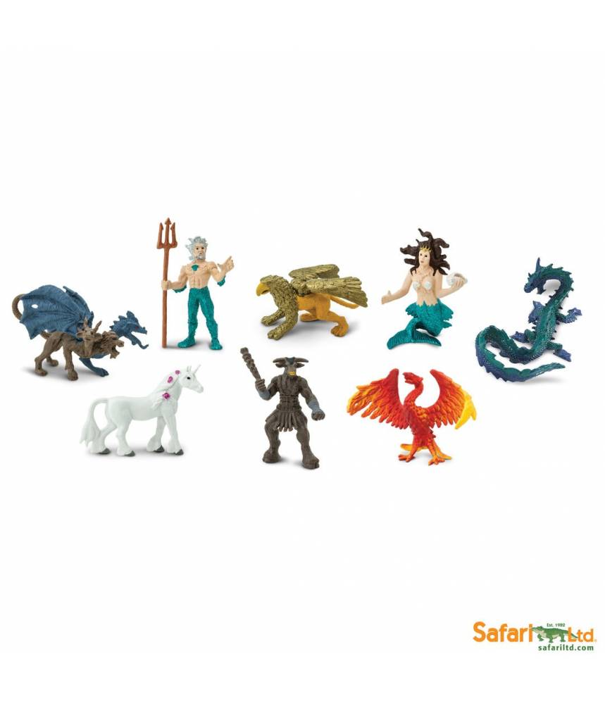 Royaumes Mythiques (licornes, sirènes et dragons) - Tube Safari LTD