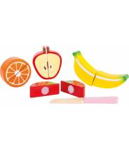 Assortiment de fruits à découper