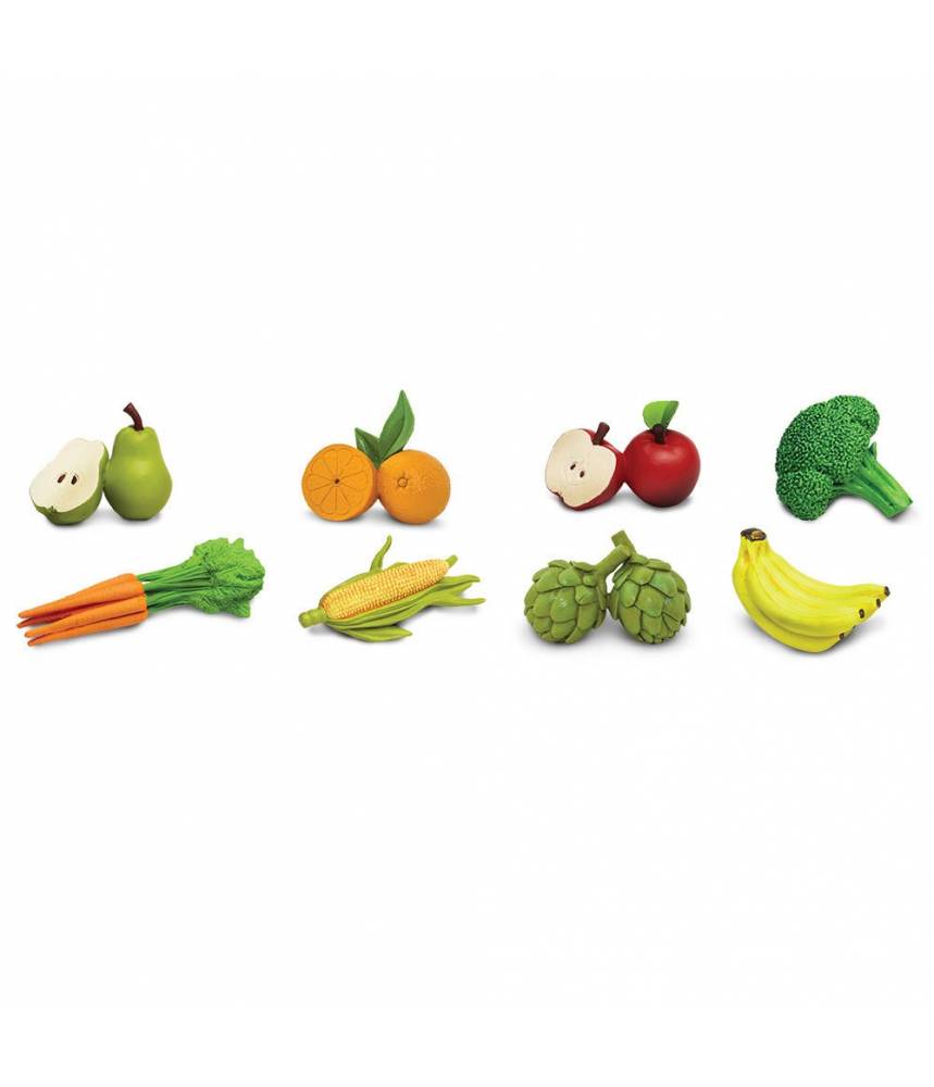 Fruits et légumes - Tube Safari LTD