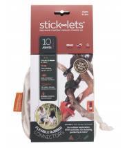 Stick-lets camouflage lot de 10 , Connecteurs flexibles pour cabane