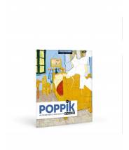 La chambre de Vincent Van Gogh - Poppik Sticker puzzle