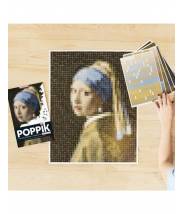 La jeune fille à la perle - Poppik Sticker puzzle