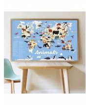 Animaux du monde - Poppik Sticker Discovery