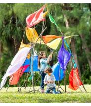 Stick-lets lot de 12, Connecteurs flexibles pour cabane