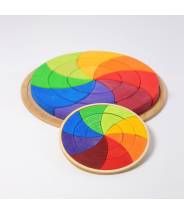 Grand cercle de couleurs Goethe, jeu de construction et puzzle - Grimm's