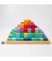 Très Grande pyramide, jeu de construction et puzzle - Grimm's