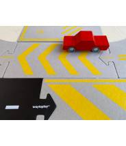 Route en carton recyclé - 8 pièces - Way to play (Waytoplay) Road to Recovery