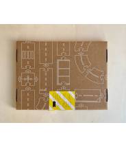Route en carton recyclé - 8 pièces - Way to play (Waytoplay) Road to Recovery