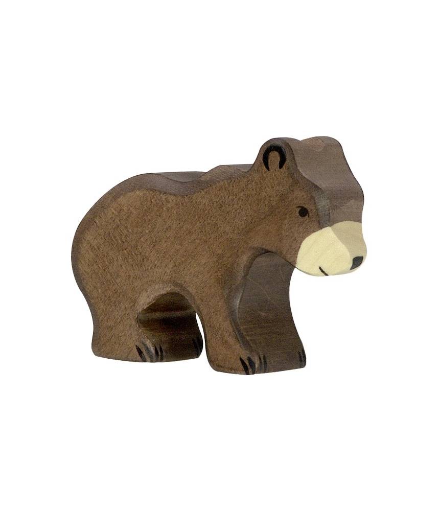 Petit Ours brun - figurine en bois HOLZTIGER