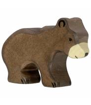 Petit Ours brun - figurine en bois HOLZTIGER