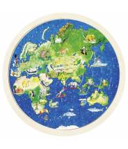 Puzzle globe terrestre - Goki
