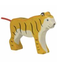 Tigre, debout- figurine en bois HOLZTIGER