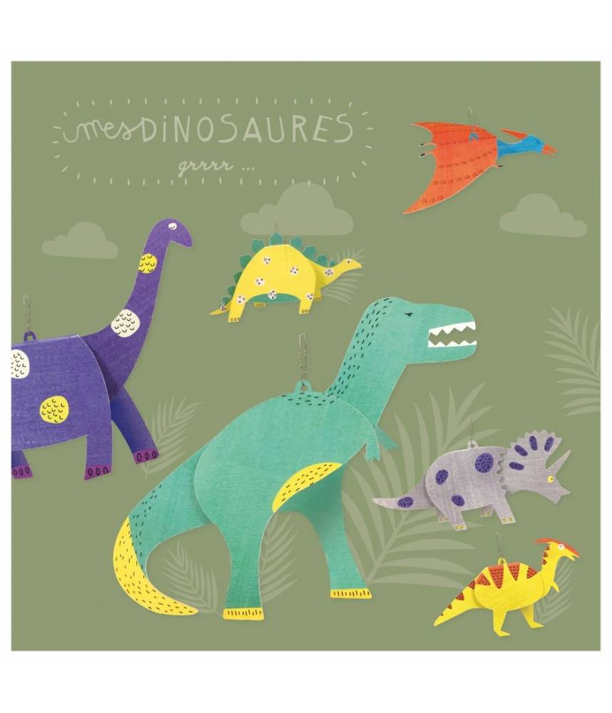 Mes dinosaures à colorier - Pirouette Cacahouète