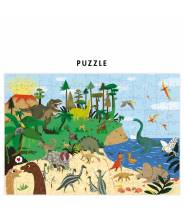 Puzzle dinosaure - puzzle remonte le temps "go back in time" - Pirouette Cacahouète