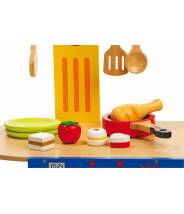 Cuisine en bois enfant